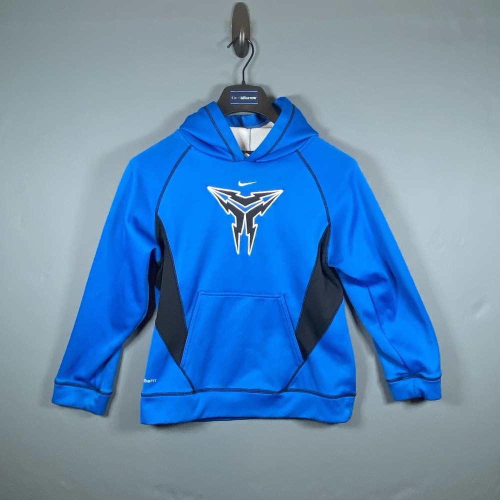 VTG Nike Hoodie Mens S Kids‎ L Kobe Bryant Mamba Swoosh Thermafit Sweater Y2K